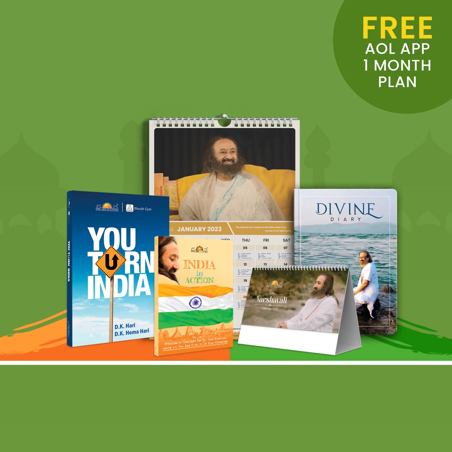 India in Action - Combo Pack